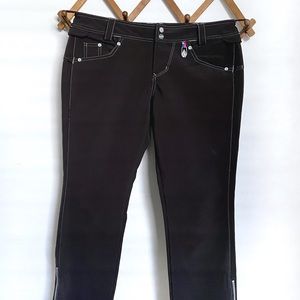 Volcom Women’s Black Ski/ Snowboard Stretch Skinny Pants - Size Medium